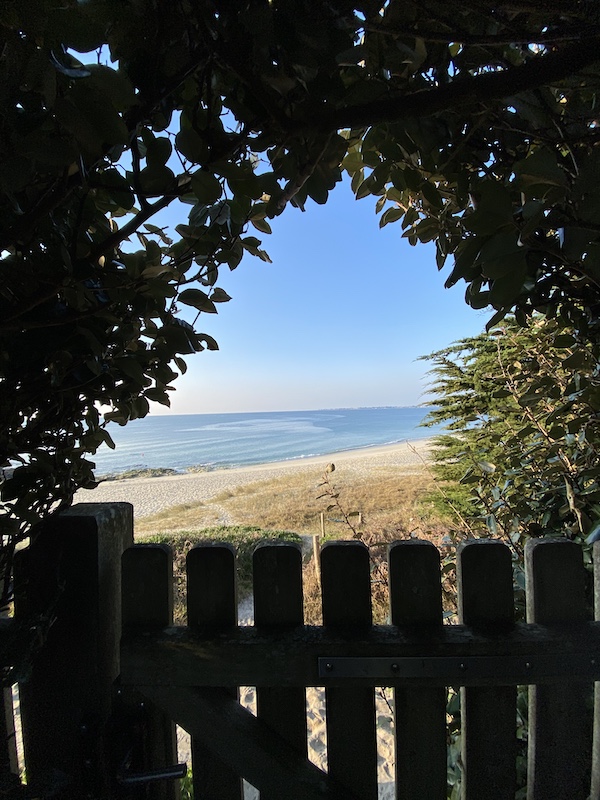 Accès direct à la plage