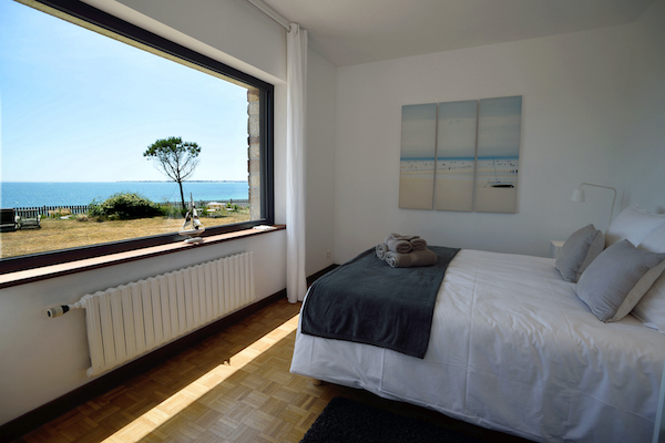 Chambre Kermor avec vue mer à La Maison de la Plage